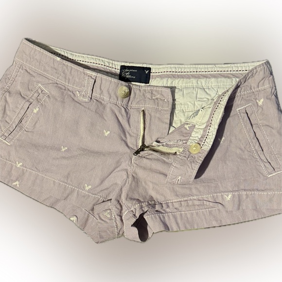 American Eagle Outfitters Pants - 💥⭐️ ADORABLE Cute Lavender And White AMERICAN EAGLE 🦅 OUTFITTERS 💥⭐️